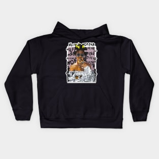 Bantu No Fear Strong Black Woman Kids Hoodie